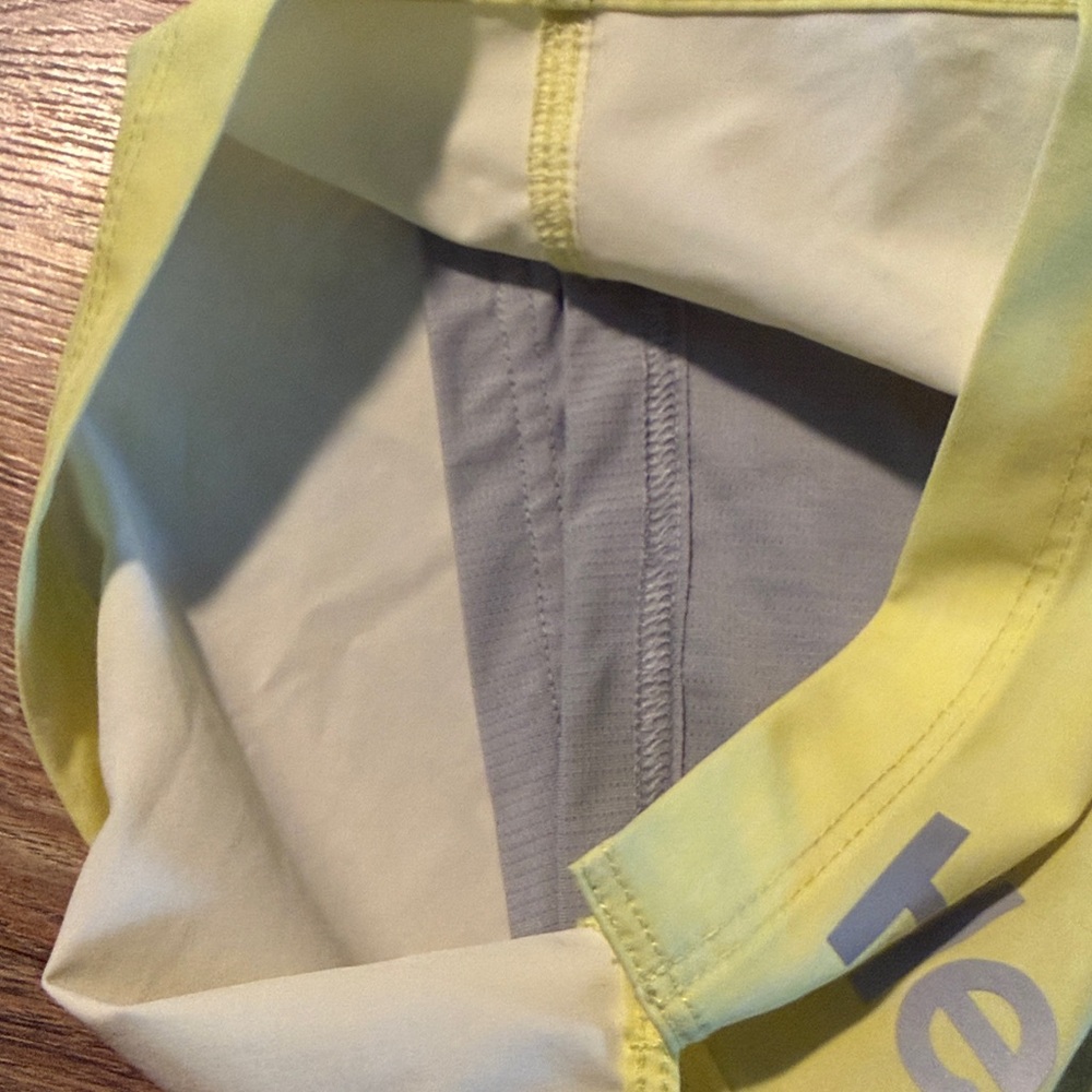 Hurley Men's Aqua and Lemon Board Shorts - Picture 3 of 4